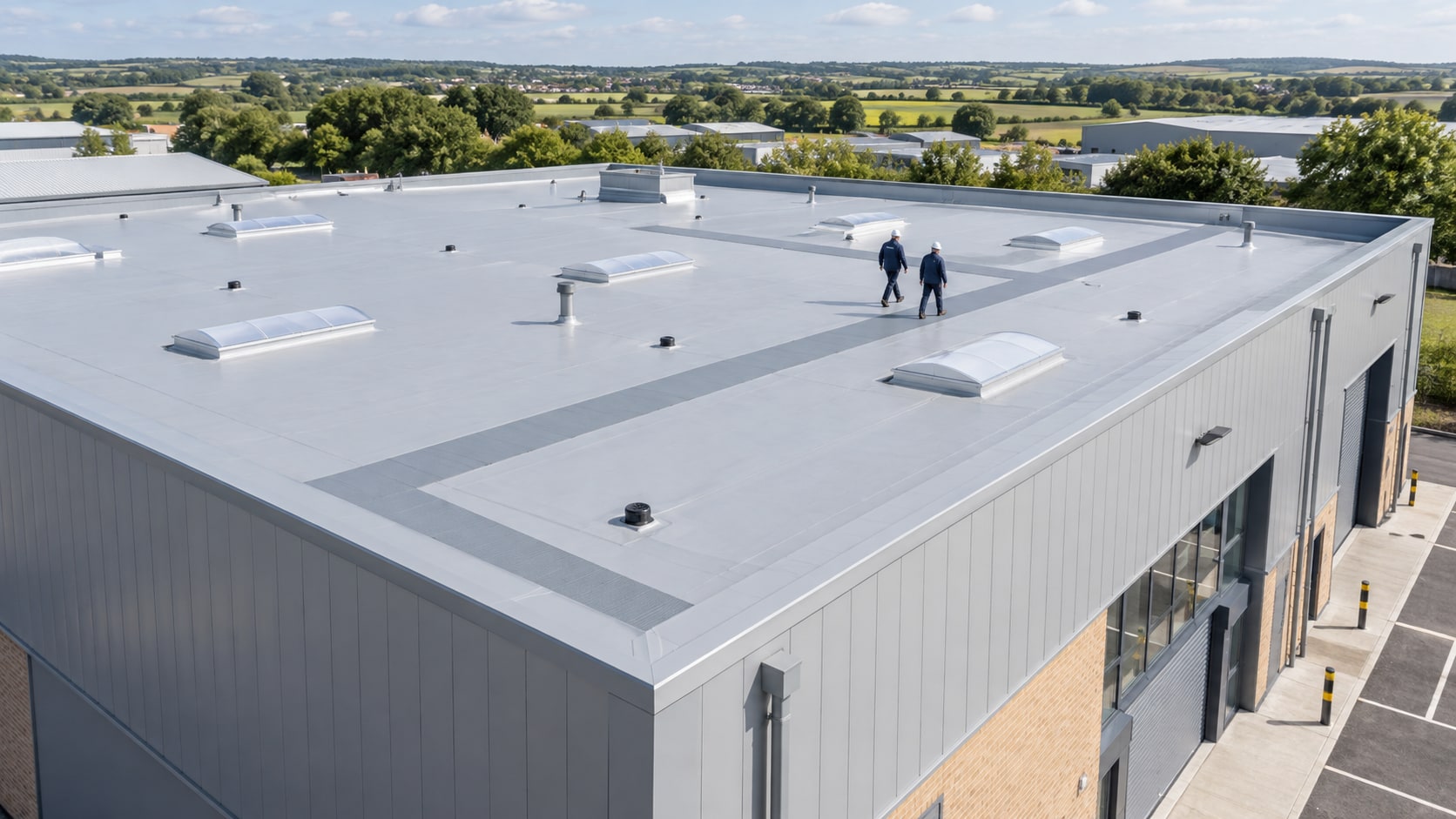 Commercial Roofing work example 5 - roofing Manchester